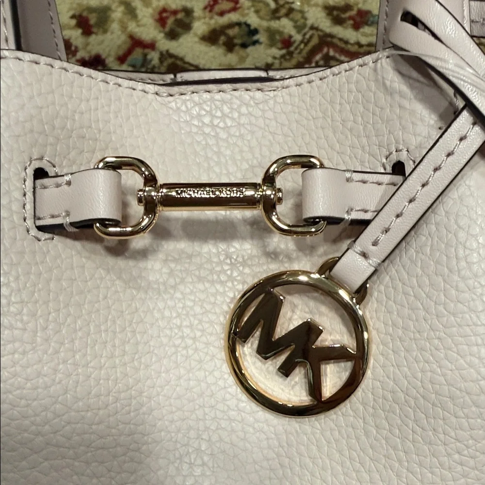 Michael Kors dusty rose Satchel with Gold Accents